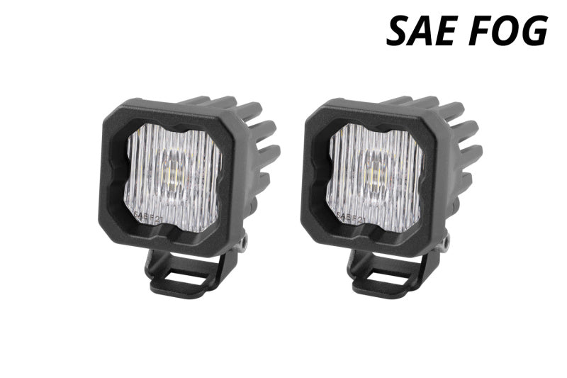 Diode Dynamics Stage Series C1 LED Pod - White SAE Fog Standard ABL (Pair) DD6847P DD6847P User 1