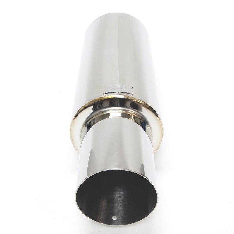 BLOX Racing 60.5mm Street Muffler - Straight Tip BXEX-00106 BXEX-00106 User 1