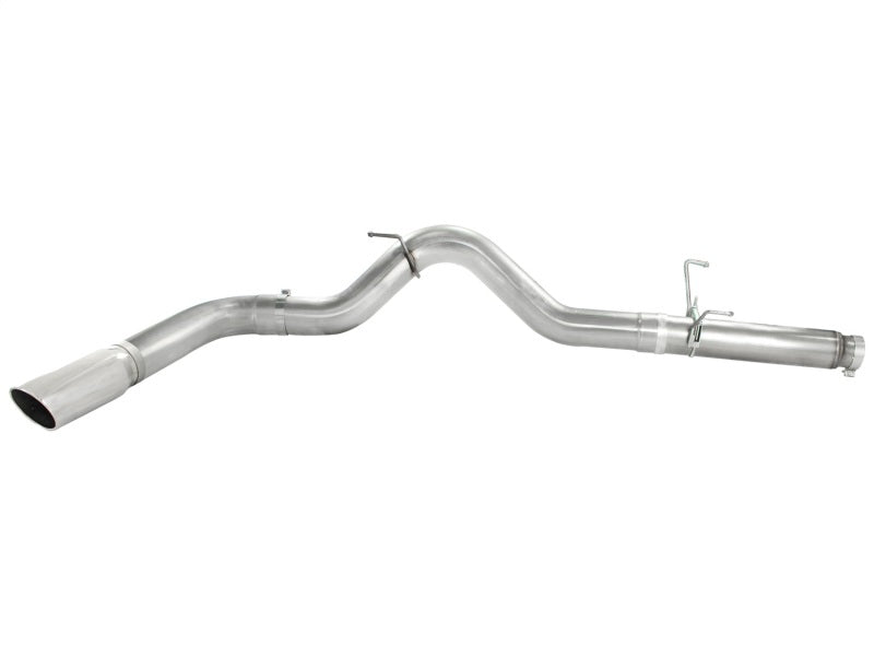 aFe POWER 49-42016-P Large Bore-HD 5" 409 SS DPF-Back Exhaust System 49-42016-P Photo - Unmounted