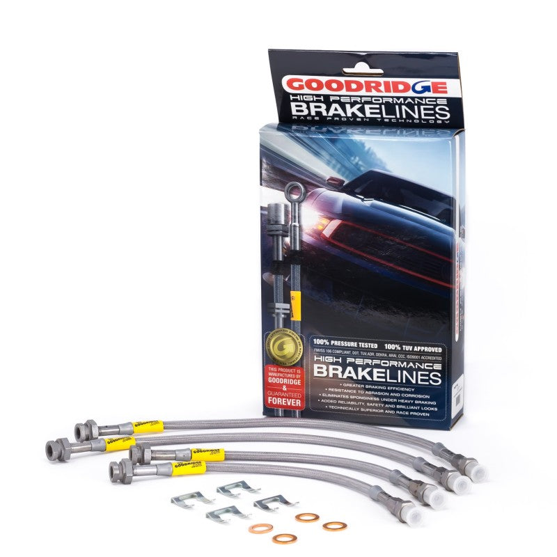 Goodridge Stainless Steel Brake Line SS 63-82 Chevy Corvette 12201 Photo - Primary