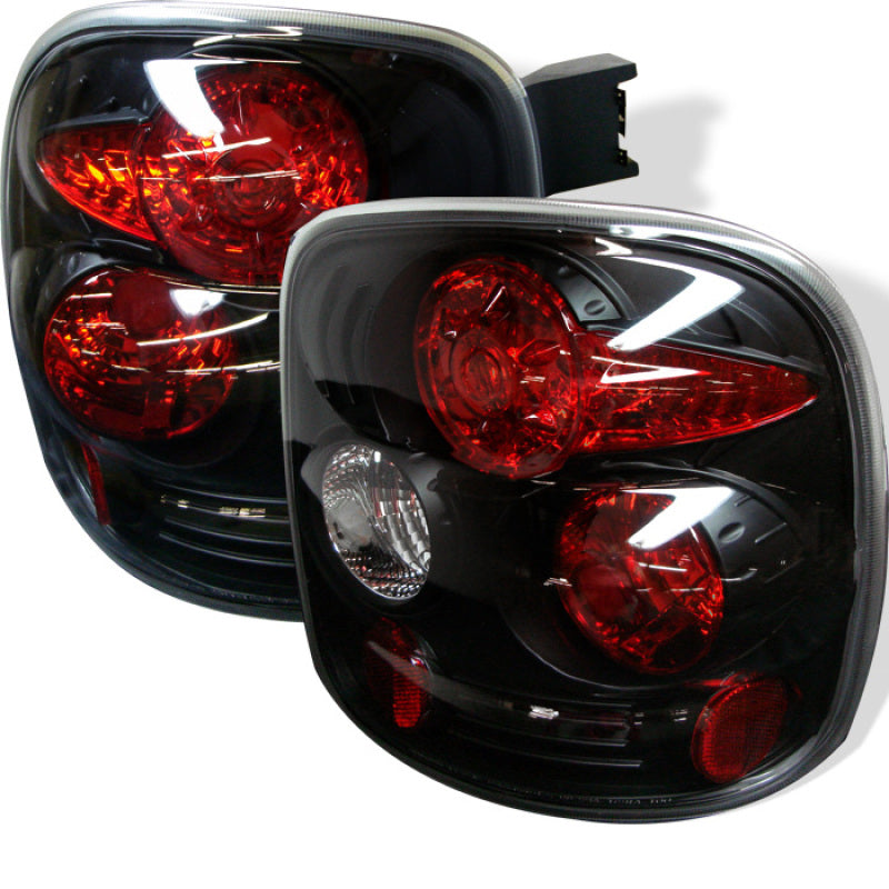 Spyder Chevy Silverado Stepside 99-04 Euro Style Tail Lights Black ALT-YD-CS99STS-BK 5002105 5002105 Photo - Primary