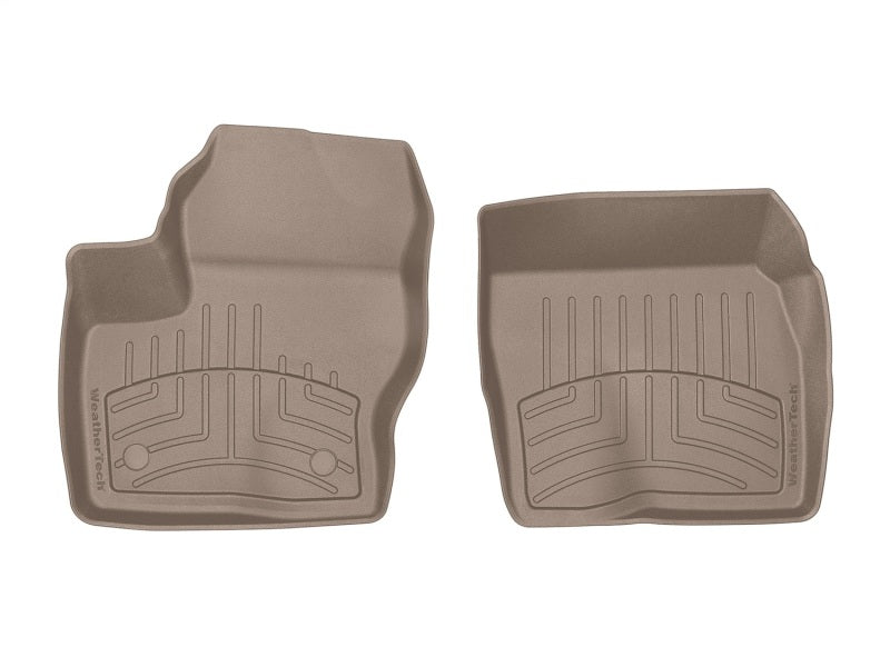 WeatherTech 2019+ Chevrolet Silverado 1500 Front FloorLiner HP - Tan 4514361IM 4514361IM Photo - Primary