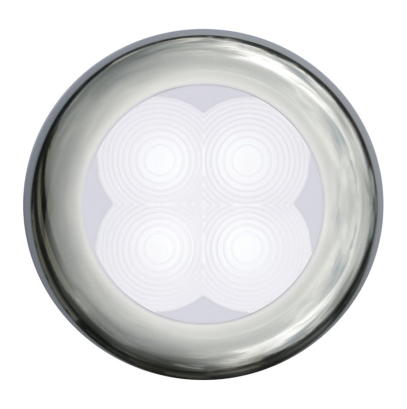 Hella Courtesy Lamp Rnd White Md24 Ss Rim 2Xt 980501521 980501521 Photo - Primary