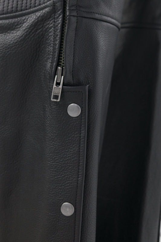 Kuryakyn Leather By River Road Plains Leather Chaps Black Womens - Small 094425 094425 User 3