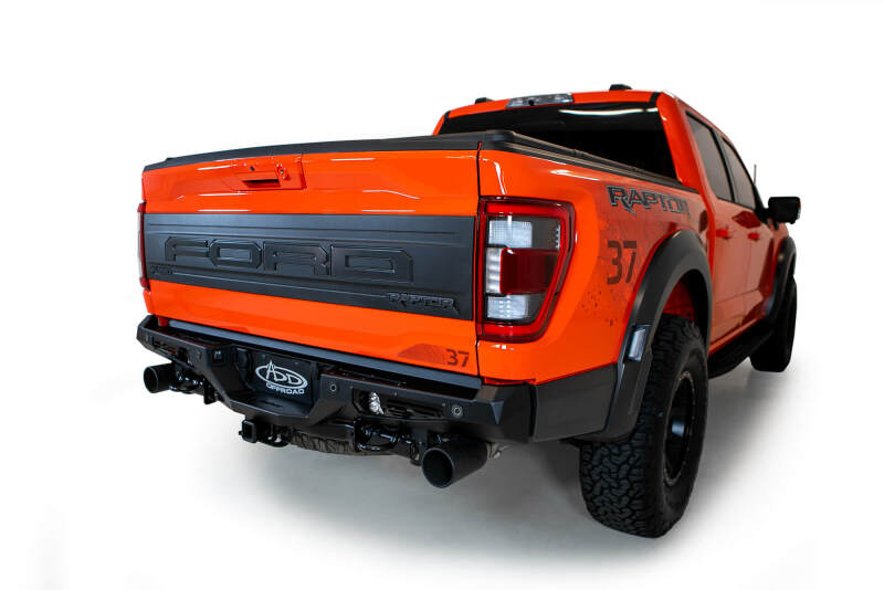 Addictive Desert Designs 2021+ Ford Raptor Bomber Rear Bumper R210141370103 R210141370103 Photo - Mounted