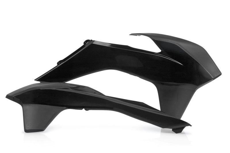 Acerbis 13-16 KTM SX125/150/ SX250/XC/ SX-F/XC-F/ EXC/XC-W/XCF-W Radiator Shroud - Black 2314250001 2314250001 Photo - Primary