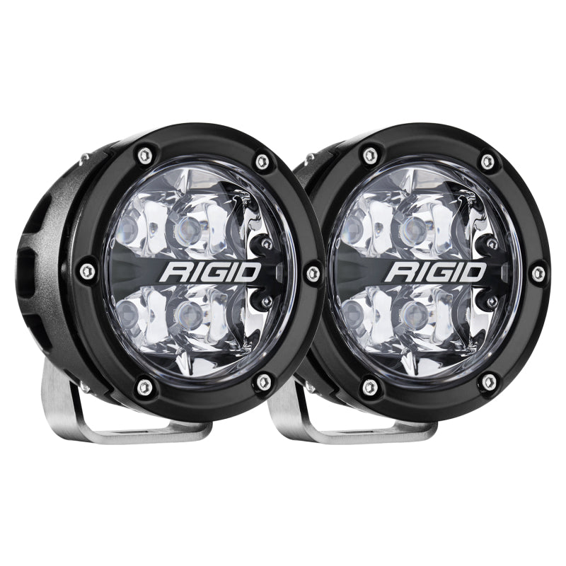 Rigid Industries 360-Series 4in LED Off-Road Spot Beam - RGBW (Pair) 36402 36402 User 1