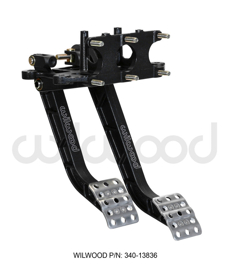 Wilwood Adjustable Dual Pedal-Brake / Clutch-Rev. Swing Mount -6.25:1 340-13836 Photo - Primary