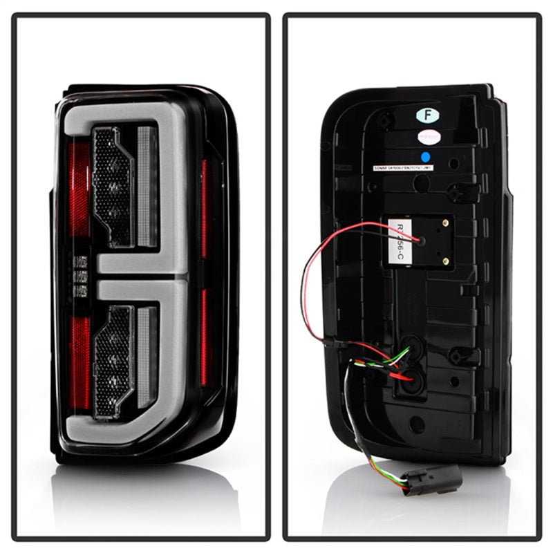 SPYDER 21-23 Ford Bronco Factory LED Model LED Tail Lights (ALT-YD-FB21-LED-BK) 5088758 5088758 Photo - Unmounted