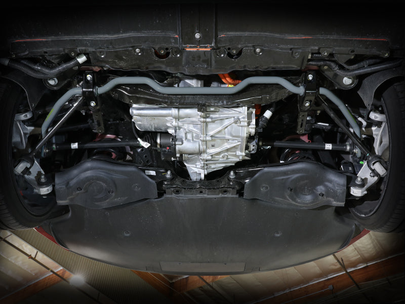 aFe Control 18-23 Tesla Model 3 AWD Sway Bar Set - Rear 440-901001RG 440-901001RG Photo - Mounted