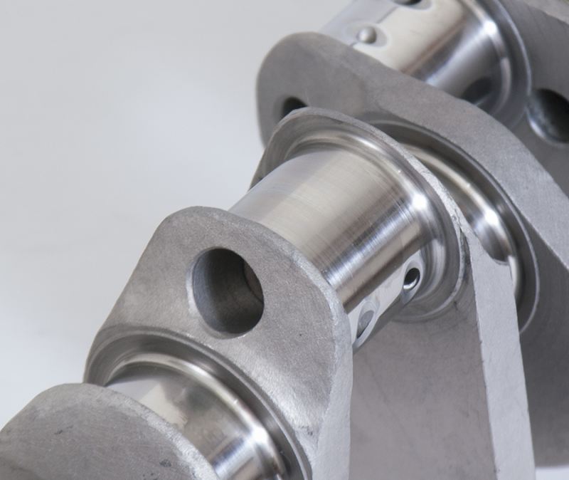 Eagle Chevrolet 305/350 3.500in Stroke Forged 4340 Steel Lightweight Crankshaft 4350350057LA 4350350057LA Photo - Close Up
