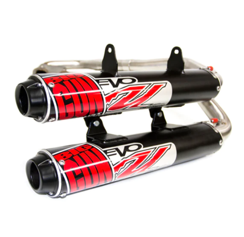 Big Gun 11-14 Polaris RZR XP 900/RZR XP 4 900 EVO U Series Dual Full Syst Exhaust 12-7853 12-7853 User 1