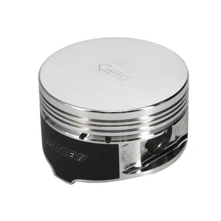 Manley 4.6L Ford Modular (2/4 Valve) 3.572in Bore 1.2in CD Flat Top Pistons - Set of 8 595020C-8