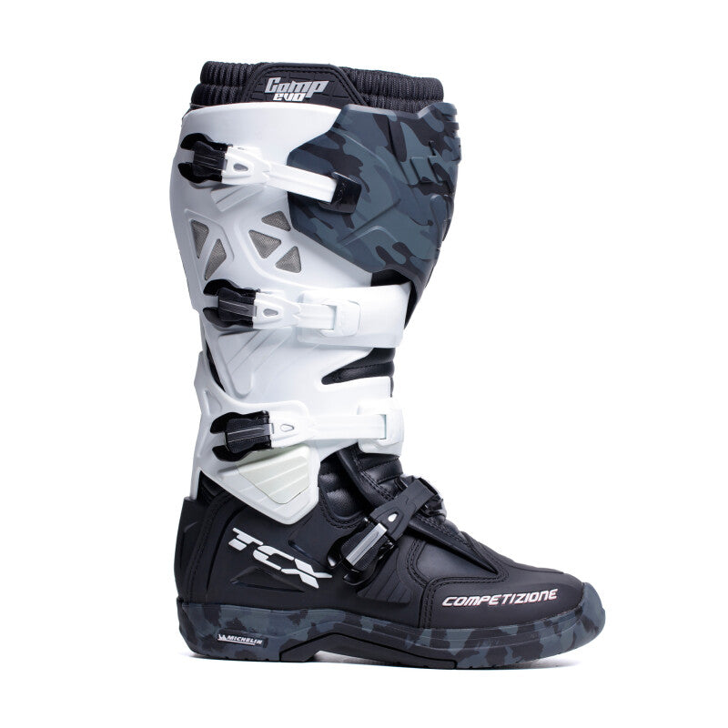 TCX Comp Evo 2 Michelin Boot Black/White/Camo Size - 38 20179T9662-36I-38 20179T9662-36I-38 User 1