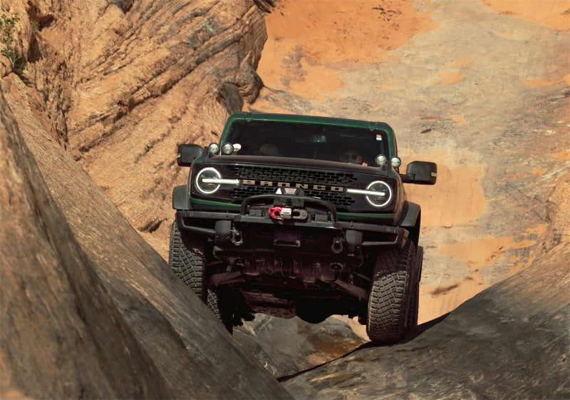 Ford Racing Factor 55 UltraHook w/Rope Guard - Red M-1821-UHR M-1821-UHR Photo - Mounted