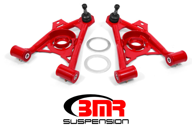 BMR Suspension A-arms, Lower, Spring Pocket, Non-adj, Poly, Tall Ball Joint AA043R Photo - Primary