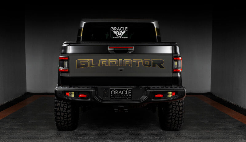 ORACLE Lighting Oracle Jeep Gladiator JT Flush Mount LED Tail Lights 5882-504 5882-504 Photo - lifestyle view