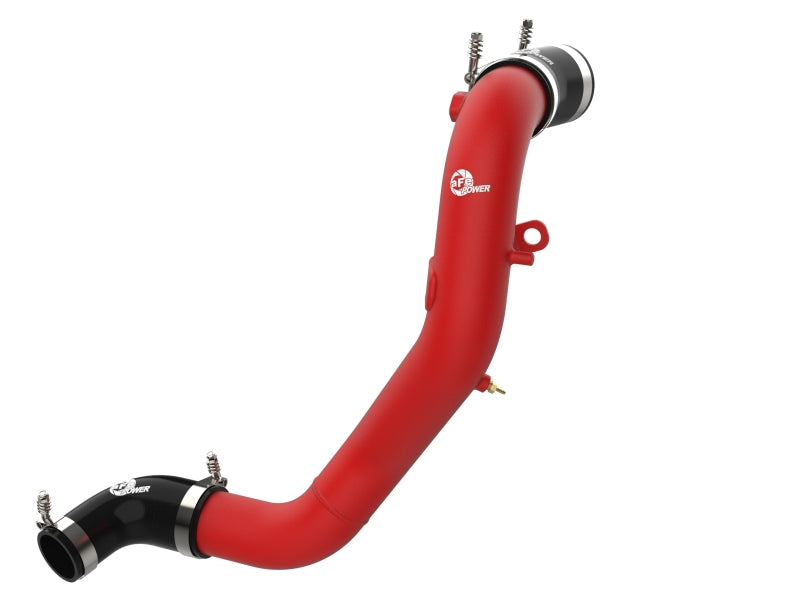 aFe Kia Stinger 18-22 V6-3.3L (tt) BladeRunner Cold Charge Pipe- Red 46-20509-R 46-20509-R Photo - Primary