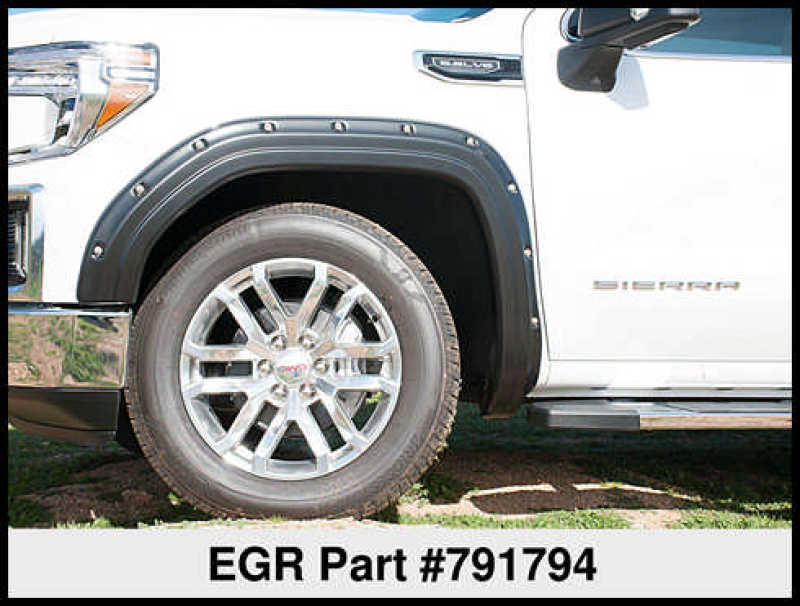 EGR 2019 GMC Sierra LD Bolt-On Look Fender Flares - Set (791794) 791794 791794 Thumbnail