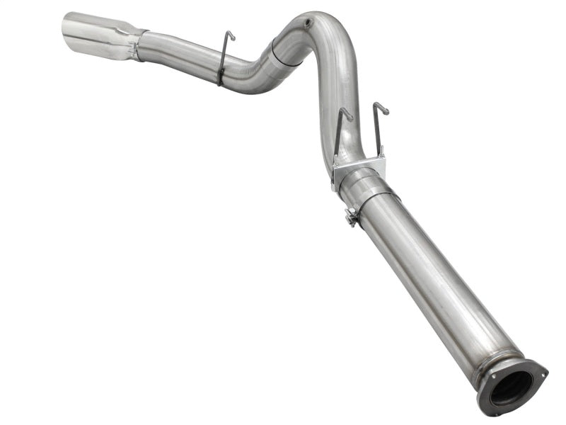 aFe POWER 49-43064-P Large Bore-HD 5" 409 SS DPF-Back Exhaust System 49-43064-P Photo - Unmounted