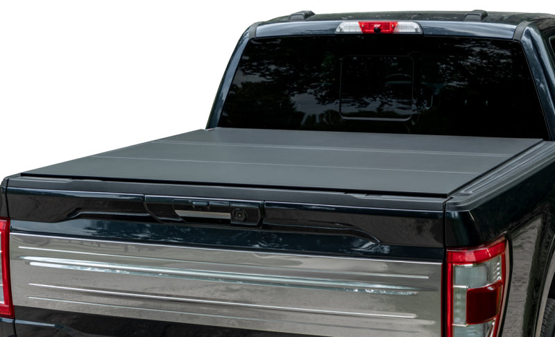 Access LOMAX Tri-Fold Cover 2017+ Ford Super Duty F-250/F-350/F-450 - 6ft 8in Box Carbon Fiber B5010049 B5010049 Photo - Primary