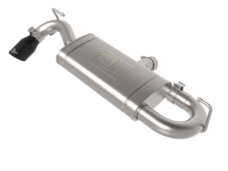 aFe Ford Bronco Sport 21-22 L3-1.5L (t)/L4-2.0L (t) Vulcan Axle-Back Exhaust System- Black Tips 49-33141-B 49-33141-B Photo - Primary