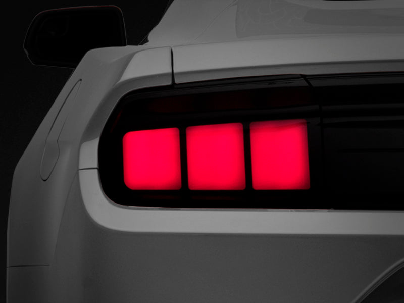 Raxiom 15-22 Ford Mustang Profile LED Tail Lights - Gloss Black Housing (Smoked Lens) 402183 402183 Photo - Primary