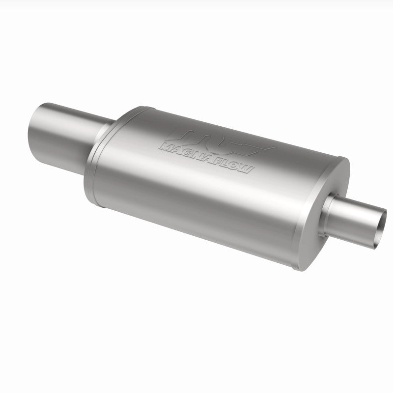 MagnaFlow 5" X 8" Oval Center/Center Performance Muffler With Tip 14827 360 Degree Image Set