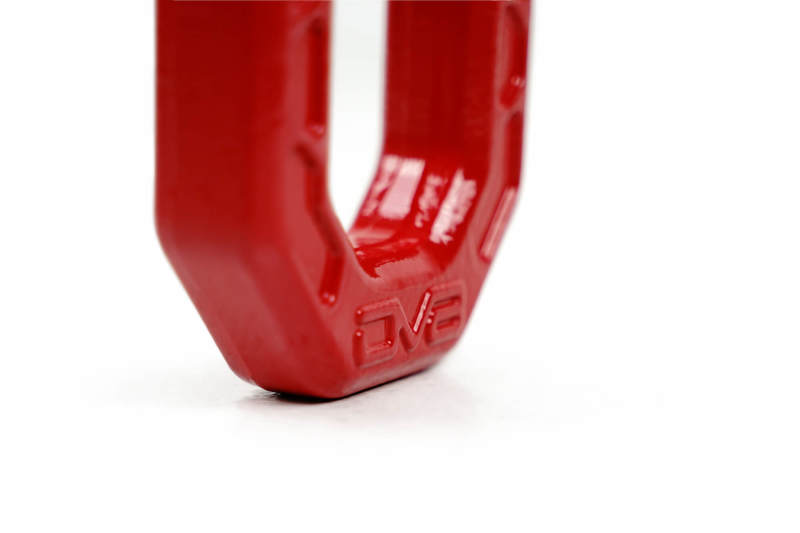 DV8 Offroad Elite Series D-Ring Shackles - Pair (Red) UNSK-01RD UNSK-01RD Photo - Unmounted