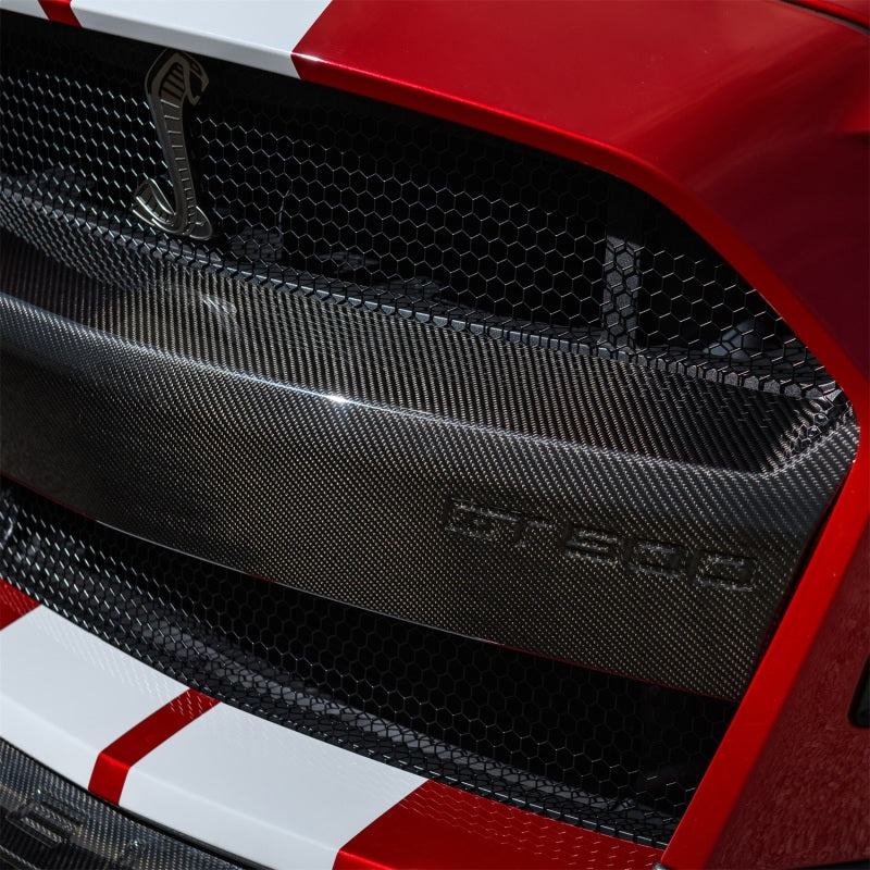 Ford Racing 20-21 Mustang GT500 Carbon Fiber Bumper Insert M-17750-MCF M-17750-MCF Photo - Mounted
