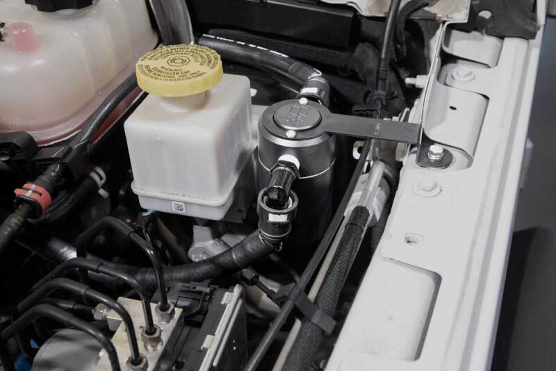 K&N Engineering K&N 18-23 Jeep Wrangler (JL) 3.6L Oil Catch Can 81-0816 81-0816 Photo - Mounted