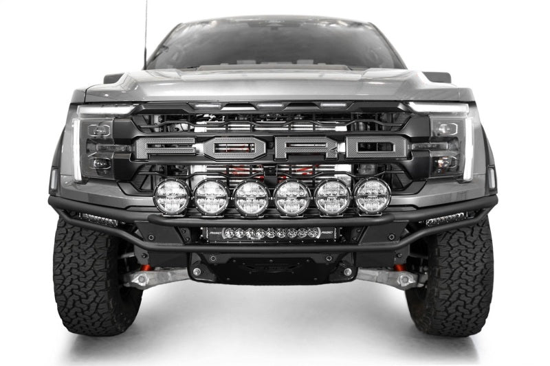Addictive Desert Designs 2021-2024 Ford F-150 Raptor Race Series Front Bumper Light Hoop AC2107001NA AC2107001NA Photo - Mounted
