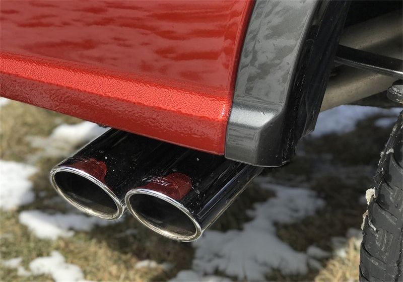 Ford Racing 2019 Ranger 2.3L Ecoboost Side Exit Cat-Back Exhaust System w/ Dual Chrome Tips M-5200-RA23SC M-5200-RA23SC Photo - Mounted