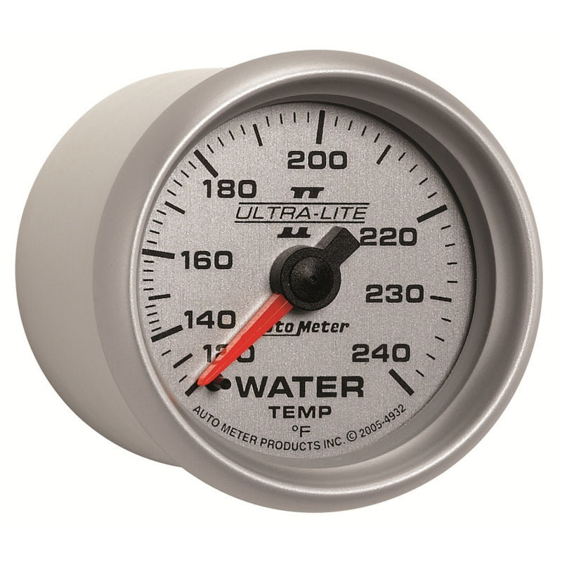 Autometer Gauge, Water Temp, 2 1/16", 120-240 Deg F, Mechanical, Ultra-Lite II 4932 User 5