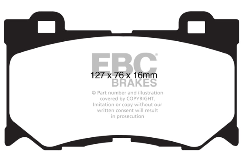 EBC 2013+ Infiniti Q50 Hybrid 3.5L Hybrid Sport Ultimax2 Front Brake Pads UD1346 UD1346 Photo - Primary