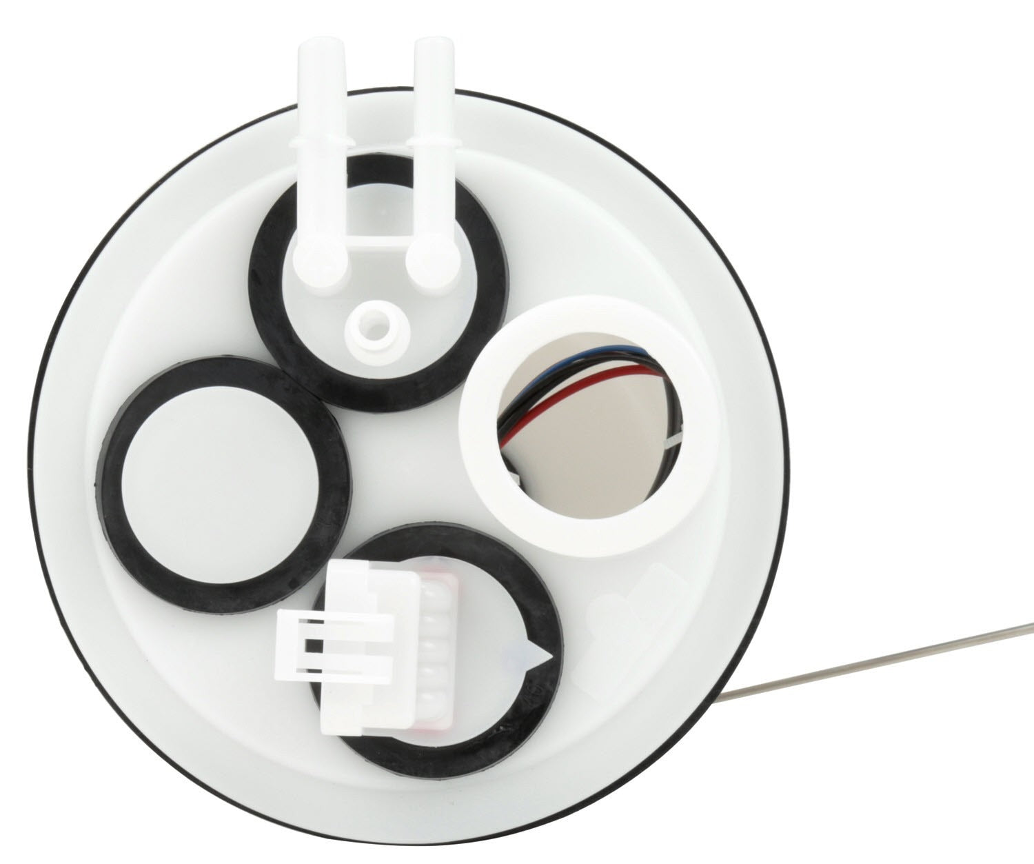 Carter Fuel Pump Module Assembly  top view frsport P74657M