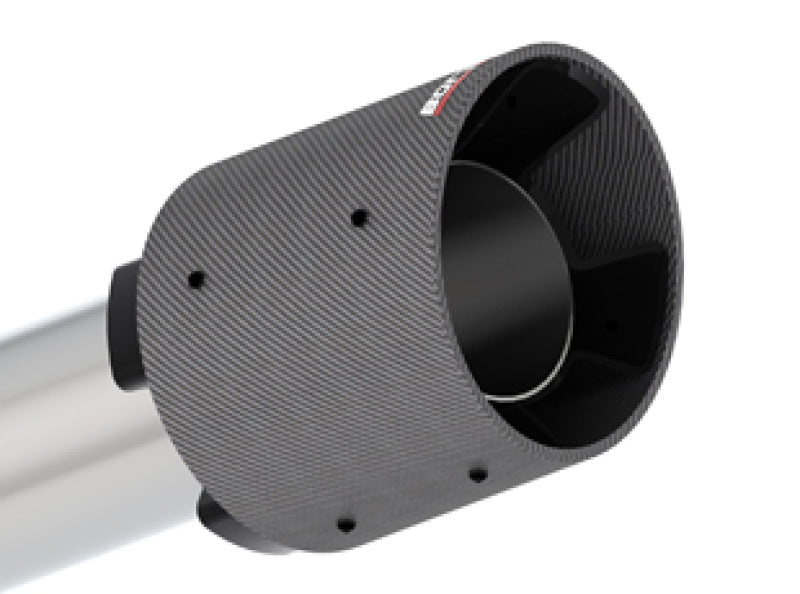 Borla 2020 Toyota Supra GR 3.0L I6 3in ATAK Catback Exhaust - Carbon Fiber Tips 140826CFBA 140826CFBA Photo - Close Up