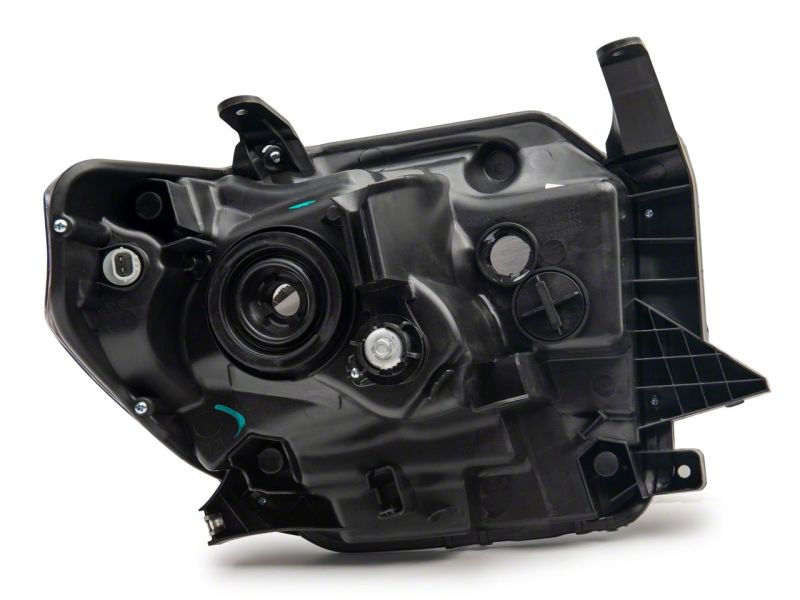 Raxiom 14-21 Toyota Tundra Axial Series Headlights w/ LED Bar- Blk Housing (Clear Lens) TU16008 TU16008 Photo - Close Up