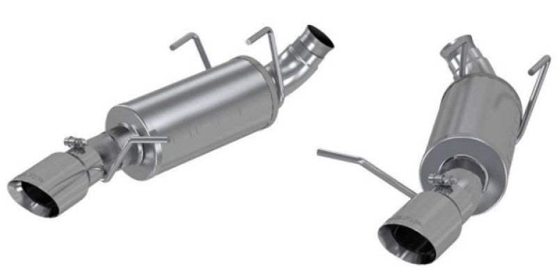 MBRP 11-14 Ford Mustang V6 3in. Dual Muffler Axle Back Split Rear Exhaust System AL s7227AL S7227AL User 1