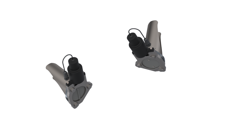 QTP 15-18 Chevrolet Camaro SS 6.2L 3.0in 304SS Aggressor Cutout Dual Mid Pipes 500116 500116 Photo - Primary