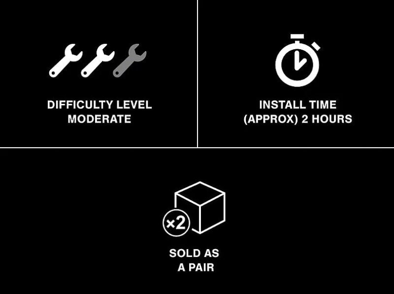 Raxiom 07-18 Jeep Wrangler JK Axial Series 4-In LED Fog Lights- Clear J167046 J167046 Installation Instructions