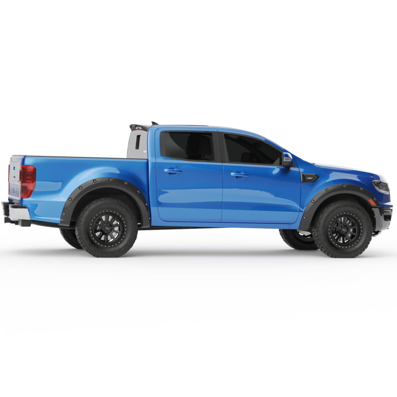 EGR 19-20 Ford Ranger Super Crew Rear Cab Truck Spoiler - Matte Black 983559 983559 Photo - Mounted
