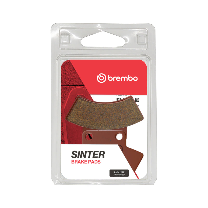 Brembo OE 89-93 Polaris Big Boss 4x6, 6x6 Middle Axle Brake 250cc Sinter Brake Pad - Front 07PO03SD 07PO03SD User 1
