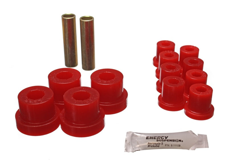 Energy Suspension Leaf Spring Bushing Set Red Jeep CJ5 All 1976-1983 2.2115R Photo - Primary