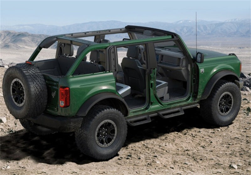 Ford Racing 21-23 Bronco 4 Door Off-Road Hoop Steps M-16450-BH4 M-16450-BH4 Photo - Mounted