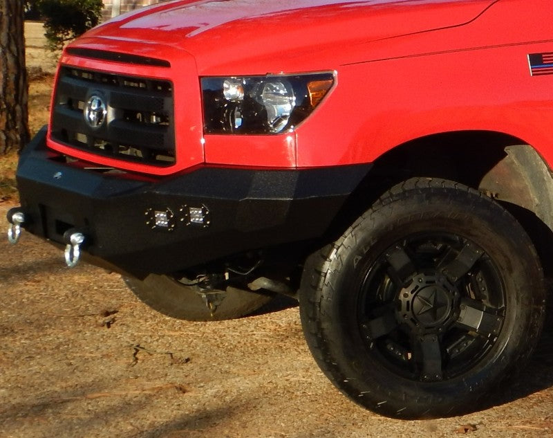 DV8 Offroad 07-13 Toyota Tundra Front Bumper FBTT2-02 FBTT2-02 Photo - Mounted