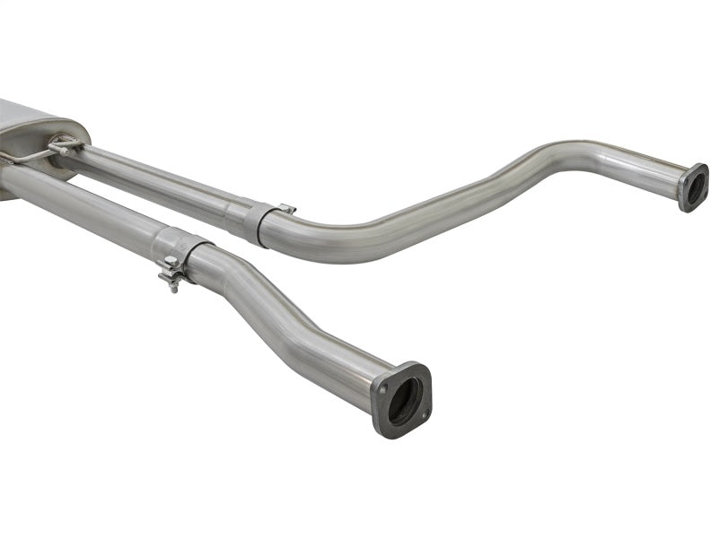 aFe MACH Force-Xp 2-1/2" into 3-1/2" 409 Stainless Steel Cat-Back Exhaust 49-46125-P Photo - Unmounted