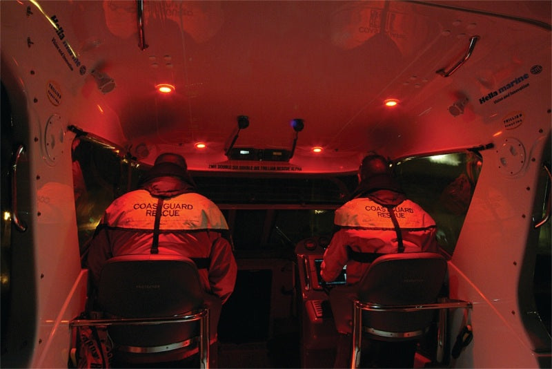 Hella Lights Miscellaneous; Lamp INT SL HI WHT RND SS 980500521 Photo - Mounted