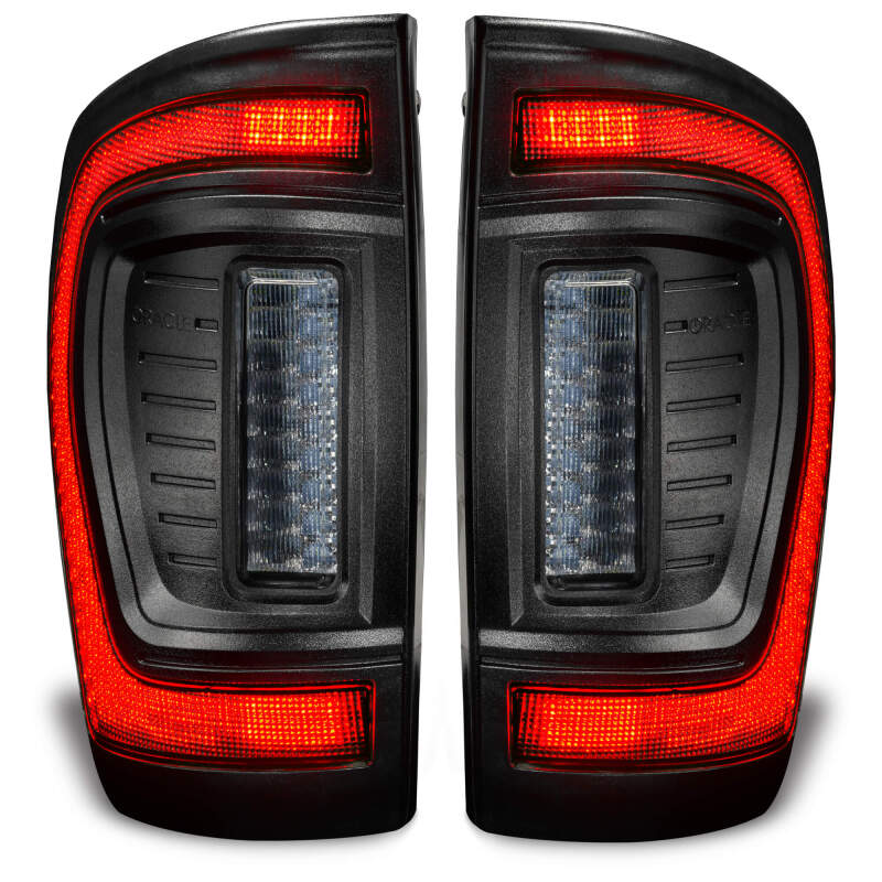 ORACLE Lighting 16-23 Gen 3 Toyota Tacoma Black Series Flush Style LED Tail Lights 5911-504-T 5911-504-T Photo - out of package