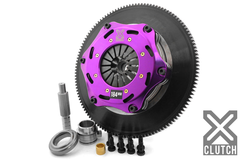 XCLUTCH 90-96 Nissan 300ZX Turbo 3.0L 7.25in Twin Solid Ceramic Clutch Kit XKNI18528-2E XKNI18528-2E Photo - Primary